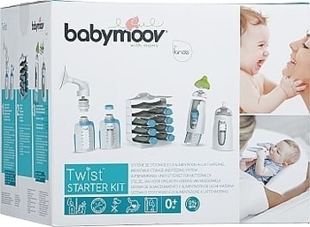 Набор контейнеров Babymoov Twist Breastfeeding Starter Set, 15 шт. - Pampik