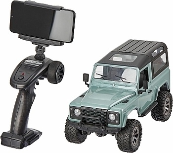 Машинка 4x4 полноприводный внедорожник с камерой, зеленый ZIPP Toys - Pampik - 2