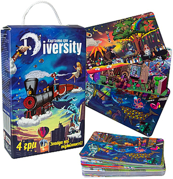 Настольная игра "Diversity" (укр) Strateg, укр - Pampik