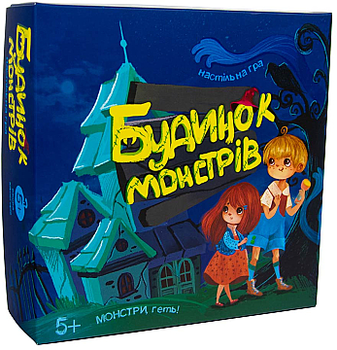 Настольная игра "Дом монстров" (укр) Strateg, укр - Pampik