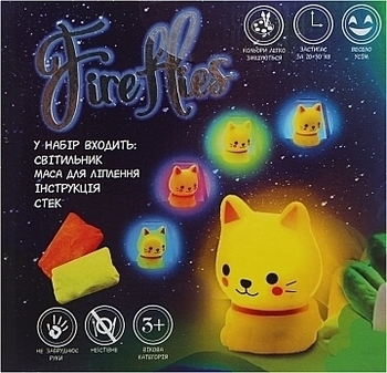 Набір для творчості Strateg Fireflies-кошеня - Pampik - 3