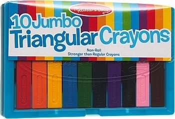 Мелки полимерные, 10 шт. Melissa&Doug - Pampik