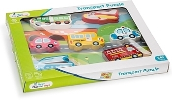 Головоломка "Транспорт " New Classic Toys - Pampik - 3