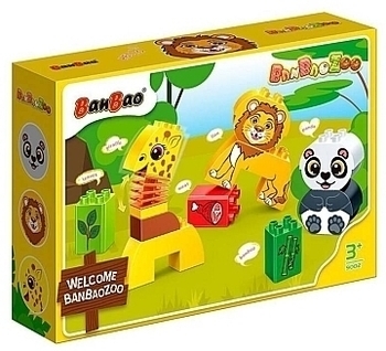 Конструктор "BanBaoZOO. Сафари" (11 дет.) Banbao, 11 дет. - Pampik