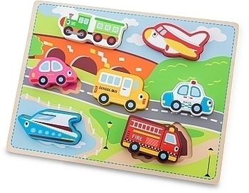 Головоломка "Транспорт " New Classic Toys - Pampik