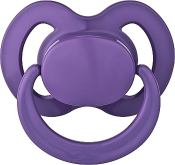 Пустышка силиконовая Baby-Nova ортодонтическая с кольцом, р.1, 2 шт. (3962021) - Pampik