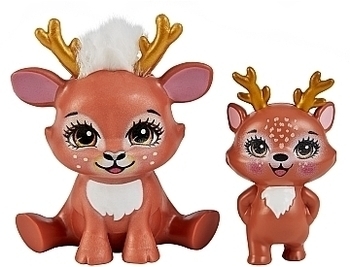 Игровой набор "Оленица Дениса с младшей сестренкой" Enchantimals - Pampik - 4