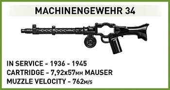 Конструктор WWII "САУ Хетцер", 555 деталей Cobi - Pampik - 3