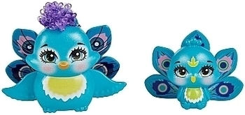 Игровой набор "Павлин Петтер с младшей сестренкой" Enchantimals - Pampik - 3