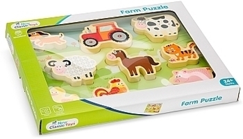 Головоломка "Ферма " New Classic Toys - Pampik - 3