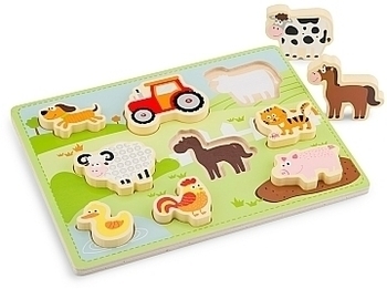 Головоломка "Ферма " New Classic Toys - Pampik - 2