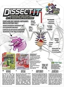 Развивающий набор Slimy Lab Dissect It "Анатомия животных. Летучая мышь" JOKER - Pampik - 4