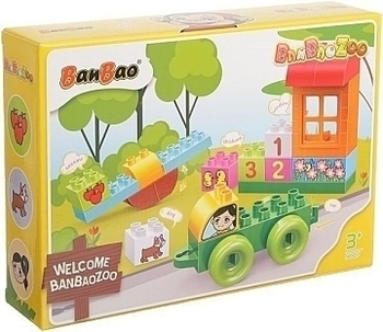 Конструктор "BanBaoZOO. Мой двор" (22 дет.) Banbao, 22 дет. - Pampik