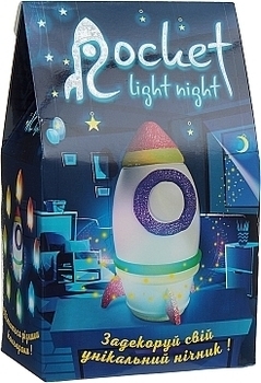 Набор для творчества "Rocket light night" (укр.) Strateg, укр. - Pampik
