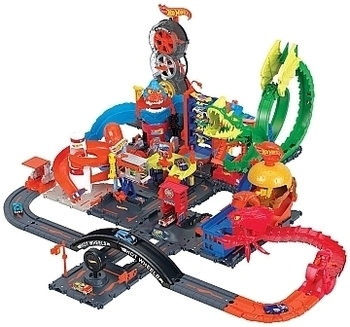 Игровой набор "Транспортные пути для города" Hot Wheels - Pampik - 3