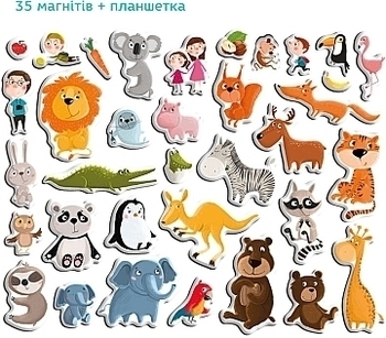 Пазлы магнитные "Магнитная зоопарк", 30 эл. Dodo - Pampik - 5