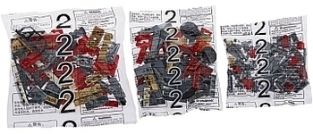 Конструктор "Поезд DF5 1391 с рельсами", красный ZIPP Toys - Pampik - 4