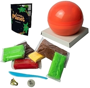 Набор для творчества Strateg Lamp-planet, оранжевый - Pampik - 2