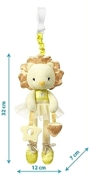 Развивающая игрушка—подвеска для коляски "Ballerina Fanny" BabyOno - Pampik - 2