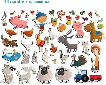 Пазлы магнитные "Магнитная ферма", 30 эл. Dodo - Pampik - 5