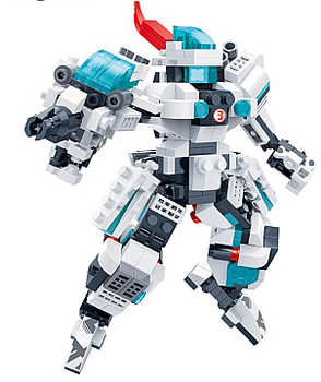 Конструктор-трансформер "Mech 2", звездный полицейский, 297 деталей Banbao - Pampik - 2