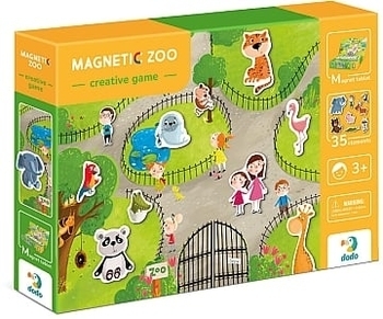 Пазлы магнитные "Магнитная зоопарк", 30 эл. Dodo - Pampik