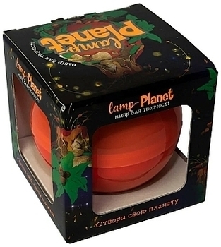 Набор для творчества Strateg Lamp-planet, оранжевый - Pampik