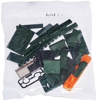 Конструктор "Поезд DF2159 с рельсами", зеленый ZIPP Toys - Pampik - 5