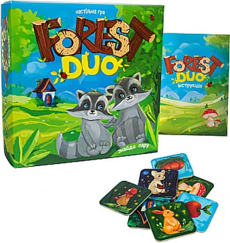 Настольная игра "Forest Duo" (укр) Strateg, укр - Pampik - 2