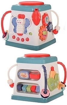 Игровой центр со свето-звуковыми эффектами "Бизикуб" Країна іграшок - Pampik - 2