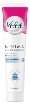 Крем для депіляції Veet Minima для чутливої ​​шкіри, 200 мл - Pampik - 3