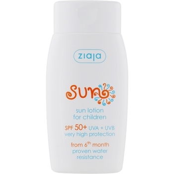 Дитячий лосьйон для безпечної засмаги Ziaja SPF-50, 125 мл - Pampik