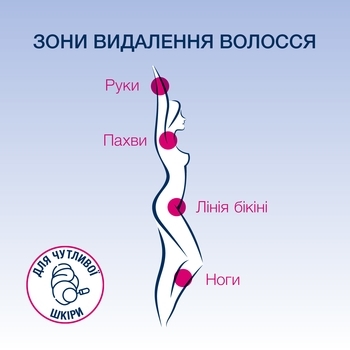 Крем для депіляції Veet Minima для чутливої ​​шкіри, 200 мл - Pampik - 5