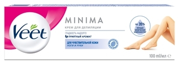 Крем для депіляції чутливої ​​шкіри Veet Minima, 100 мл - Pampik - 2