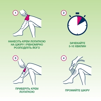 Крем для депіляції Veet з олією виноградних кісточок серії Naturals, для чутливої ​​шкіри, 100 мл - Pampik - 5