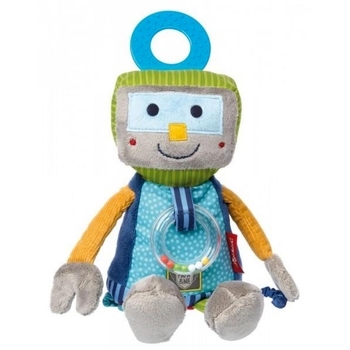 М'яка інтерактивна іграшка Sigikid Робот 25 см (41673SK) - Pampik - 3