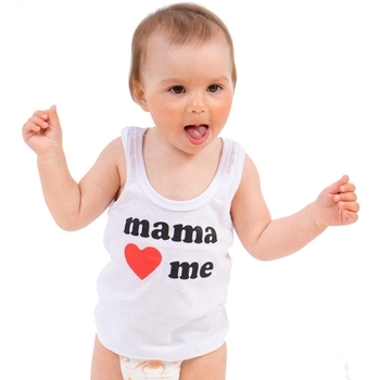 Маєчка Demi Мама, кулір, р.80, білий - Pampik