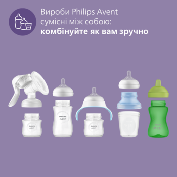 Пляшка для годування Philips Avent Natural Єдиноріг, 260 мл (SCF070/25) - Pampik - 7