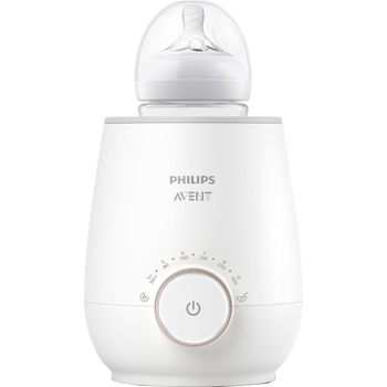 Швидкий підігрівач пляшечок електричний c функцією розморожування молока Philips Avent Premium (SCF358/00) - Pampik