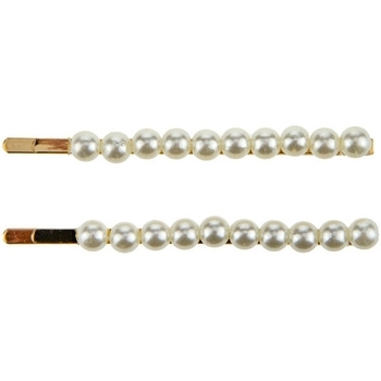 Заколки для волос Lukky, белый, 2 шт. (T19586) - Pampik