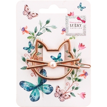 Заколка для волос Lukky, золотистый (T18579) - Pampik