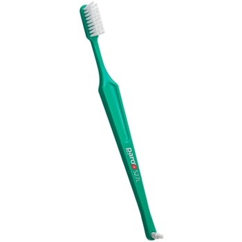 Зубна щітка Paro Swiss S27L з монопучковою насадкою, м'яка, зелений - Pampik