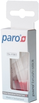 Мікро-щіточки покриті спеціальними ворсинками Paro Swiss Brush Sticks, 10 шт. - Pampik - 3