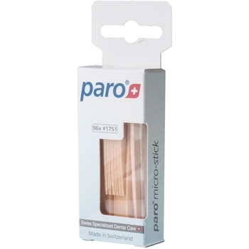 Мікро-зубочистки Paro Swiss Micro-sticks, ультратонкі, 96 шт. - Pampik