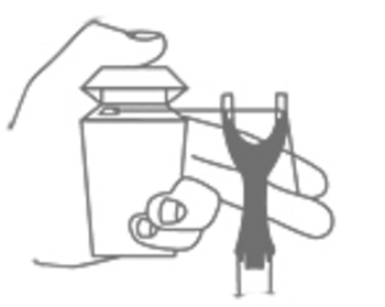 Тримач зубної нитки Paro Swiss Floss Holder - Pampik - 2