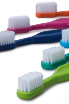 Зубна щітка Paro Swiss exS39, з монопучковою насадкою, ультрам'яка, блакитний - Pampik - 6