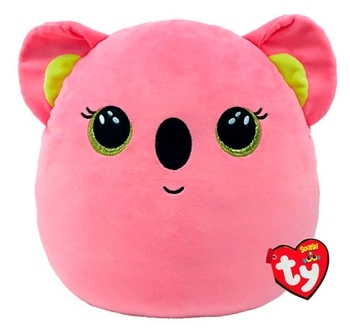 М'яка іграшка TY Squish-a-boos Рожева коала Poppy, 20 см (39226) - Pampik
