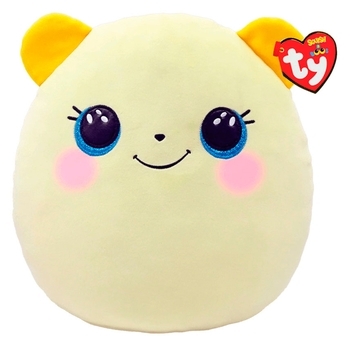 М'яка іграшка TY Squish-a-boos Зелений ведмедик Clover, 20 см (39227) - Pampik