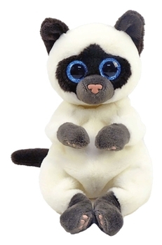 Мягкая игрушка TY Beanie Bellies Сиамская кошка Miso, 22 см (40548) - Pampik