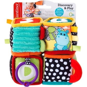 М'який кубик Infantino Звірята (306606) - Pampik